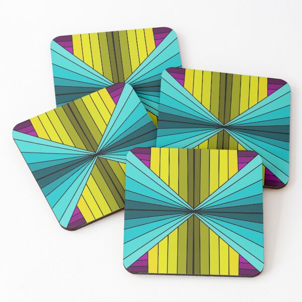 Item preview, Yellow and Purple Beams designed and sold by ArtfullHeart9.