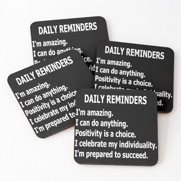 Item preview, Believe In Yourself - Daily Reminders designed and sold by Peace Cyebukayire.
