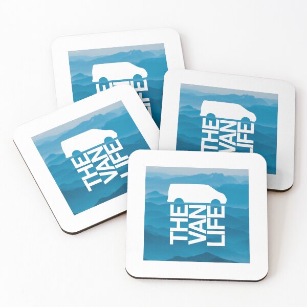 Item preview, Van Life Logo : blue mountain stencil designed and sold by robnoble.