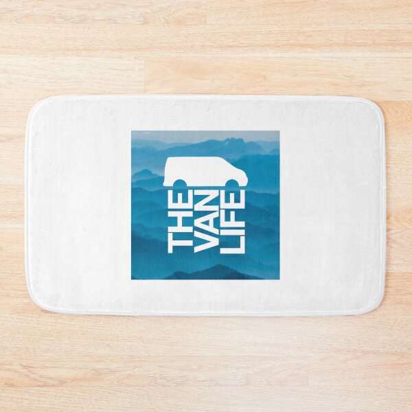 Item preview, Van Life Logo : blue mountain stencil designed and sold by robnoble.