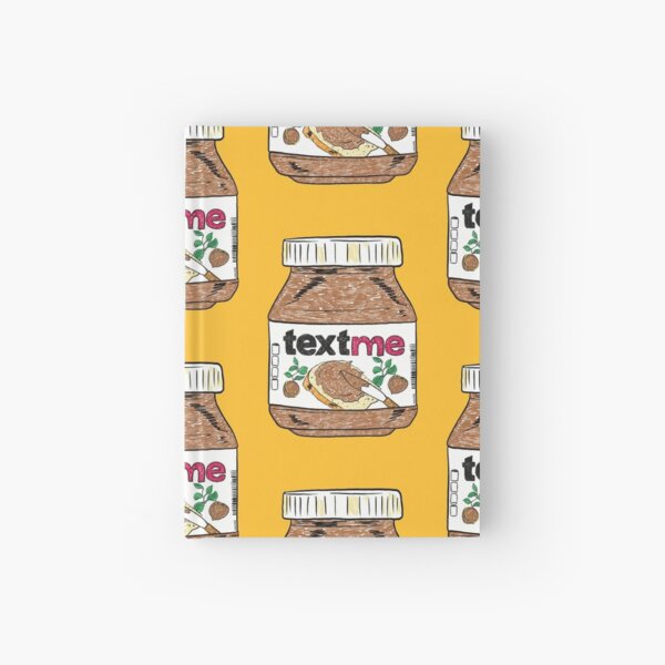 Text Me - Mustard Yellow Hardcover Journal
