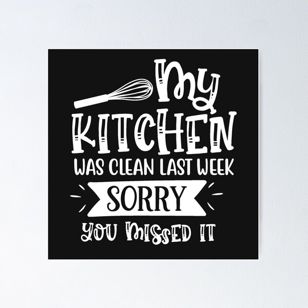 Kitchen tools poster by Miss Muns