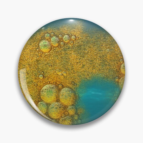 Item preview, Green Blue Gold Bubble See designed and sold by BilgePaksoylu.