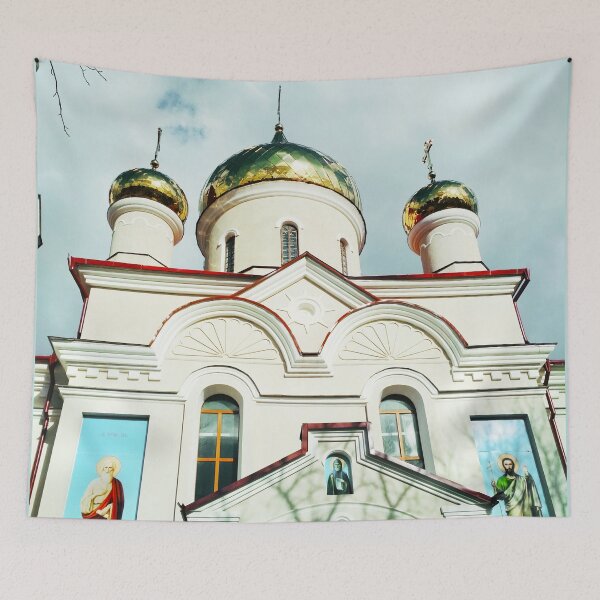 Item preview, Orthodox church with shining domes  designed and sold by helenkaiy.