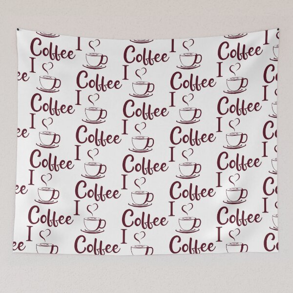 Item preview, I Love Coffee designed and sold by TopBaseline.