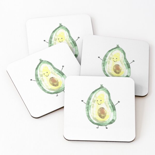 Item preview, cute Avocado Vegan sticker! designed and sold by alicepurlprint.
