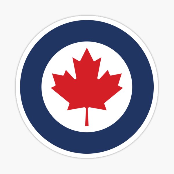 Vista previa del artículo con la obra «RCAF Roundel», diseñado y vendido por Ralroost.