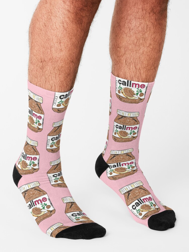 Alternate view of Call Me - Baby Pink Socks