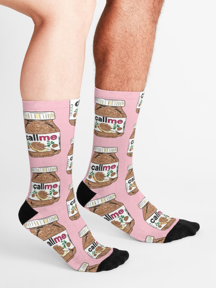 Alternate view of Call Me - Baby Pink Socks