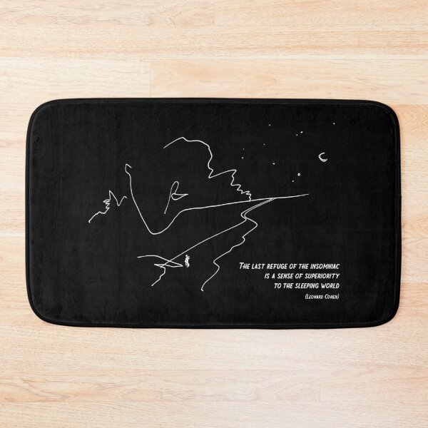 Item preview, Insomniac - Tribute to Leonard Cohen designed and sold by BlackLineWhite.