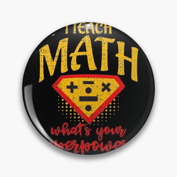 Item preview, Funny Distressed Retro Vintage Math Superpower designed and sold by jcorres.