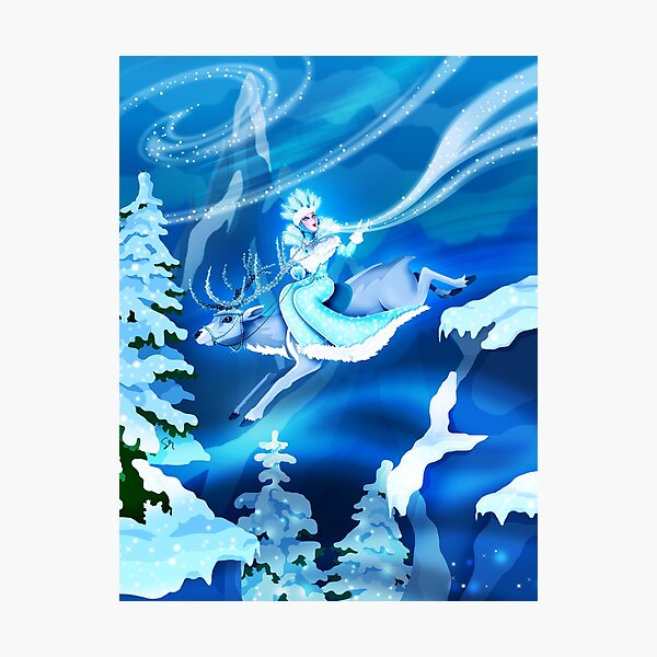 Die Schneekönigin Fotodruck