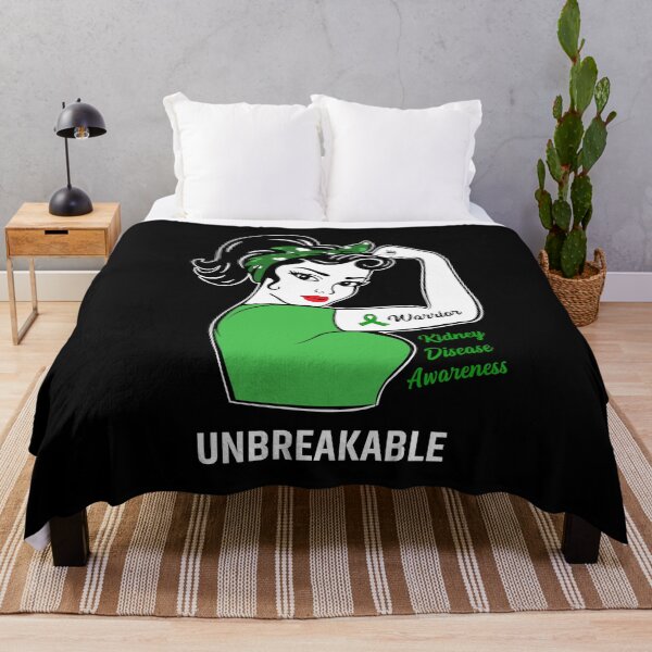 Item preview, Strong Unbreakable Kidney Disease Warrior Shirt Awareness Month designed and sold by tuanitus.