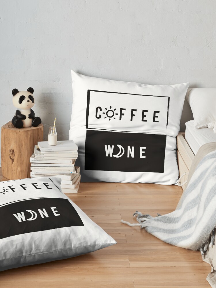 Alternate view of Wine & Coffee Floor Pillow