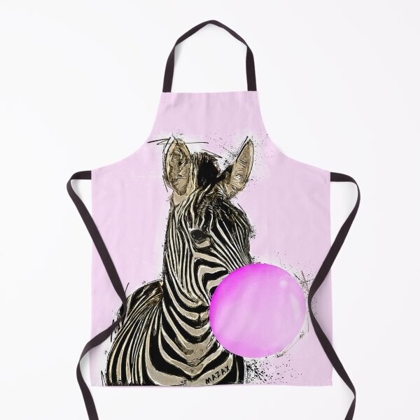 Item preview, Zebra Blowing Bubble Gum Art designed and sold by MAZAX.