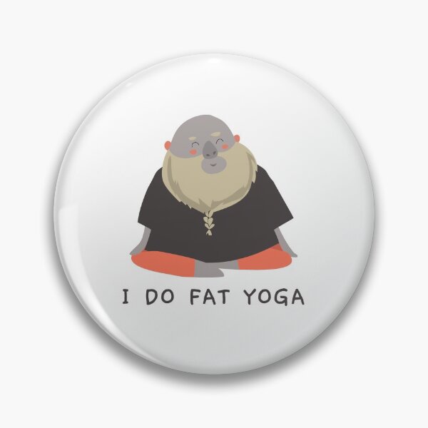 Item preview, I DO FAT YOGA FUNNY YOGA  designed and sold by 30-Merch.