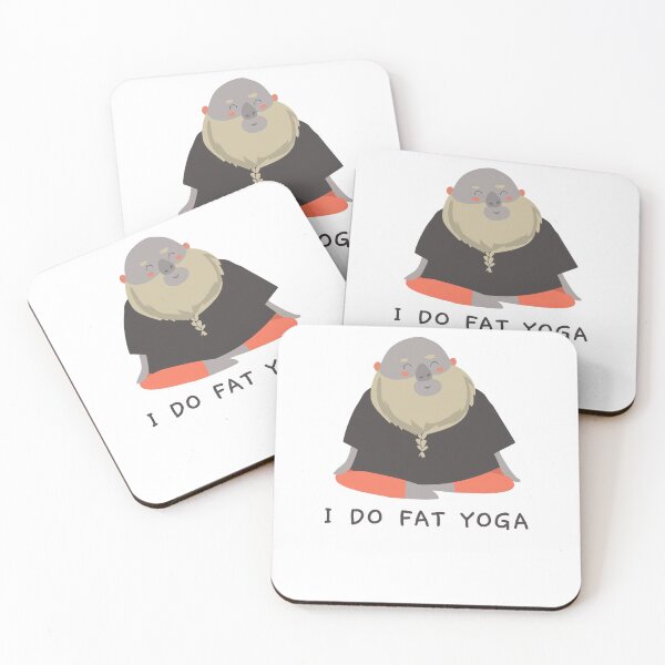 Item preview, I DO FAT YOGA FUNNY YOGA  designed and sold by 30-Merch.