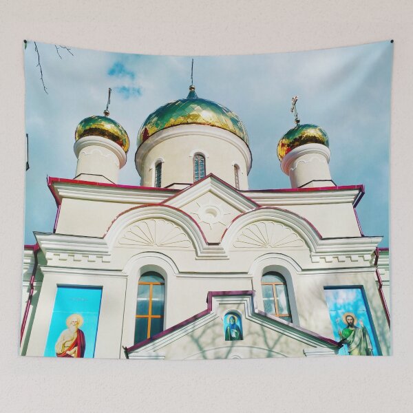Item preview, Orthodox church with shining domes  designed and sold by helenkaiy.