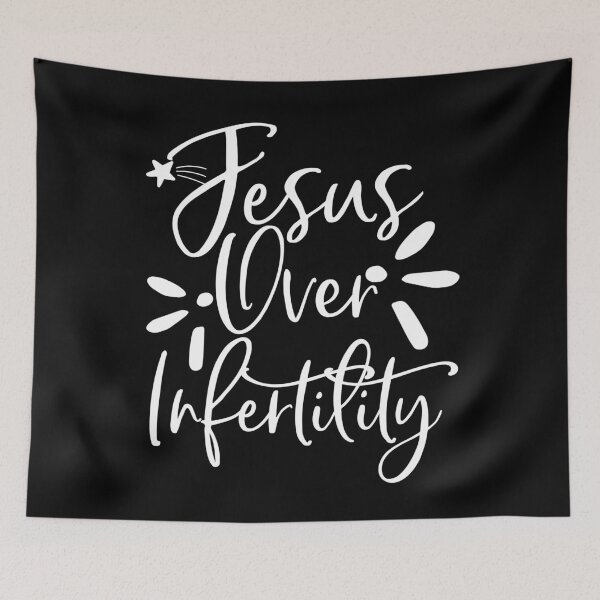 Item preview, Infertility Ivf Transfer Day Jesus Over Infertility Soon To Be Mom Funny Gift designed and sold by Akmloza.