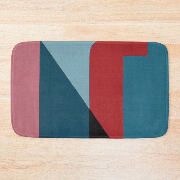 Item preview, Geometric Letter series - Berry Mint 'U' designed and sold by letterallsorts.