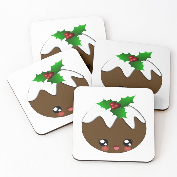 Item preview, Kawaii Christmas Pudding designed and sold by EnchantedDreamr.