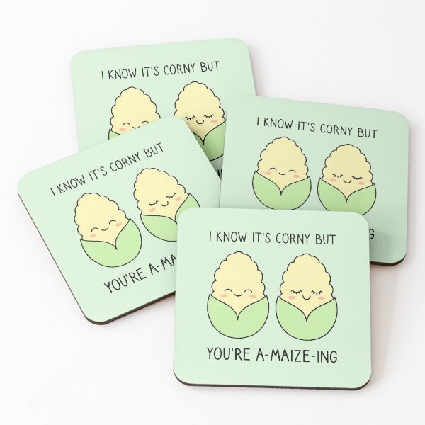 Item preview,  I Know It’s Corny But You’re Amazing designed and sold by TashaVector.