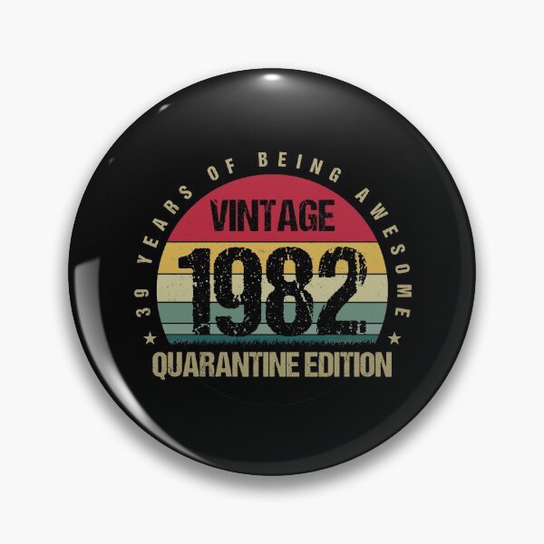 Item preview, Vintage 39th Limited Edition 1982 Quarantine Edition Birthday Gift designed and sold by Alexandra Schowalter.
