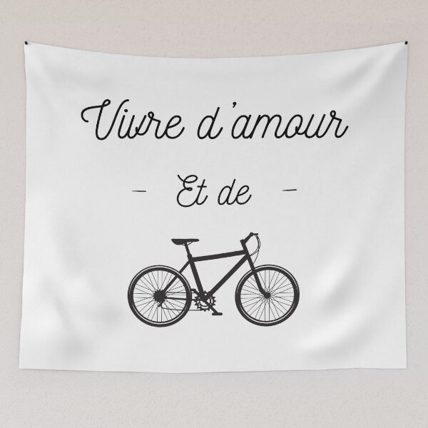 Item preview, Live love and bike, quote designed and sold by Curlyhaire.