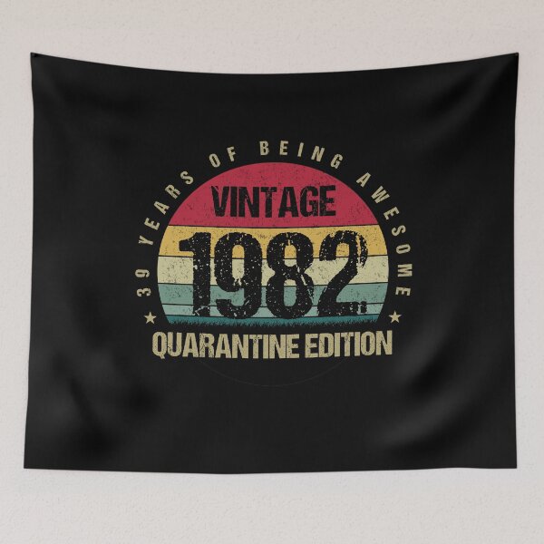 Item preview, Vintage 39th Limited Edition 1982 Quarantine Edition Birthday Gift designed and sold by Alexandra Schowalter.