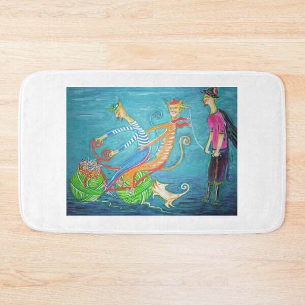 Item preview, Cycling. Ginger Cat.Kittens.Bike. designed and sold by Vincent Loverso.