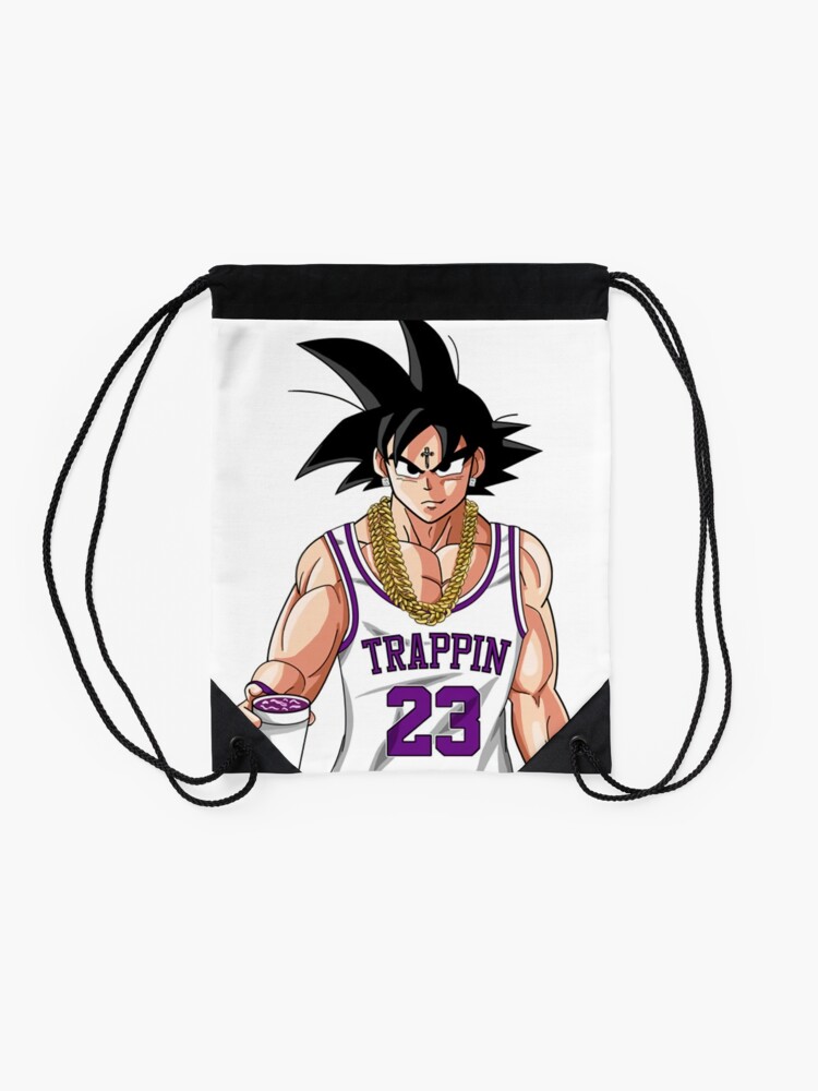 Goku Dragon Ball Z Short Drawstring Bag - AnimeBape