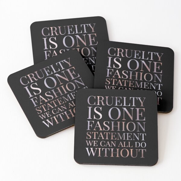 Item preview, Cruelty Is One Fashion Statement We Can All Do Without  designed and sold by stevenwoodcock.