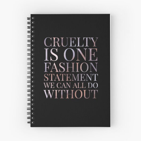 Item preview, Cruelty Is One Fashion Statement We Can All Do Without  designed and sold by stevenwoodcock.
