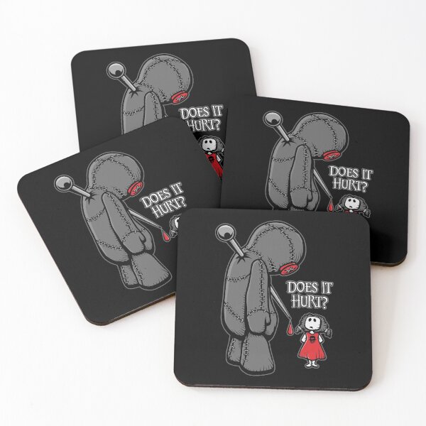 Item preview, Cute Creepy Sad Does It Hurt Voodoo Doll Goth Girl Humor designed and sold by GrandeDuc.