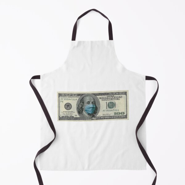 Item preview, 100 Dollar Bill Benjamin Franklin with Mask designed and sold by Swirlstache.