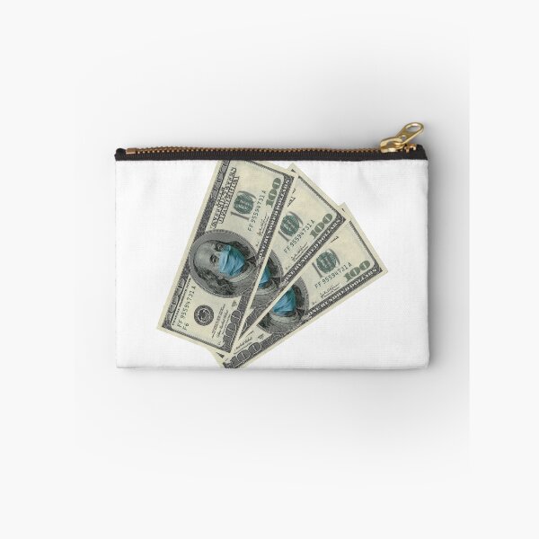Item preview, 100 Dollar Bill Fan | Benjamin Franklin with Mask designed and sold by Swirlstache.