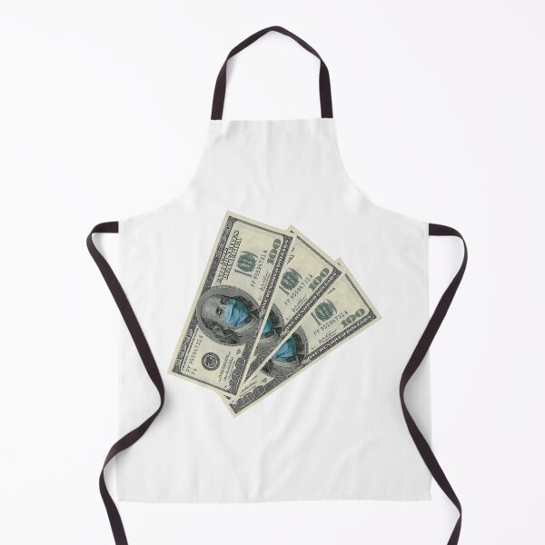 Item preview, 100 Dollar Bill Fan | Benjamin Franklin with Mask designed and sold by Swirlstache.