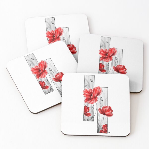 Item preview, The poppy rose designed and sold by ninkeartsy.