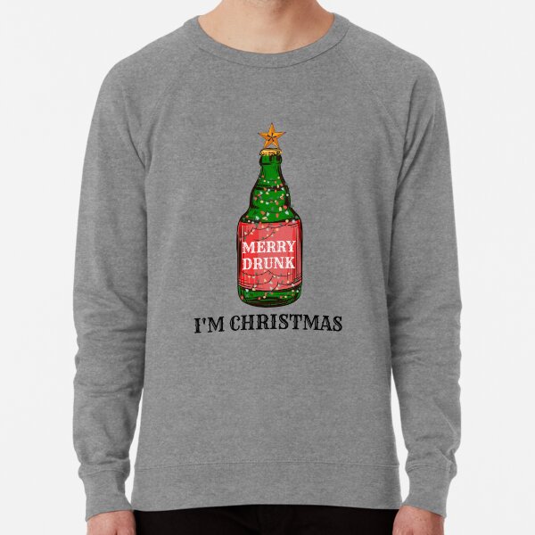 Ugly Christmas Sweater Unisex Raglan Apparel Dilly Dilly Christmas Beer Raglan MiMa 