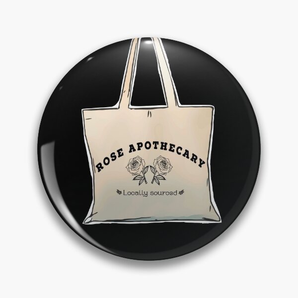 Item preview, Rose apothecary shopping bag designed and sold by Prita-D.