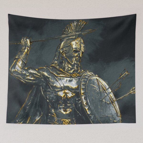 Item preview, Ancient Warriors, Spartiates designed and sold by AM FineArtPrints.
