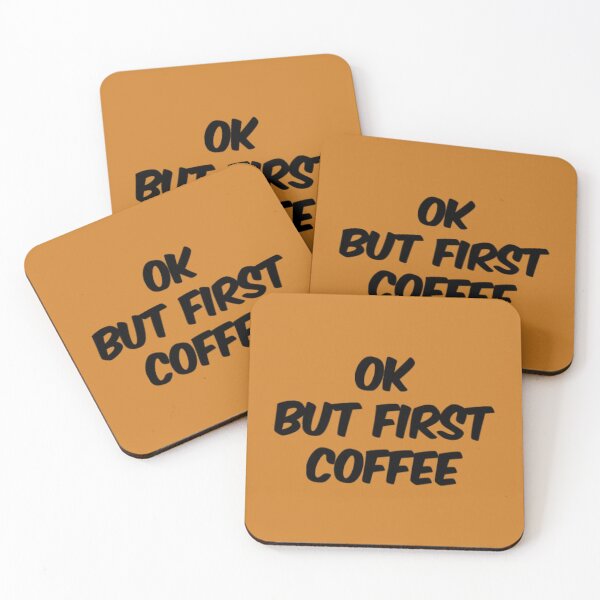 Item preview, Ok But First Coffee designed and sold by Artistive.