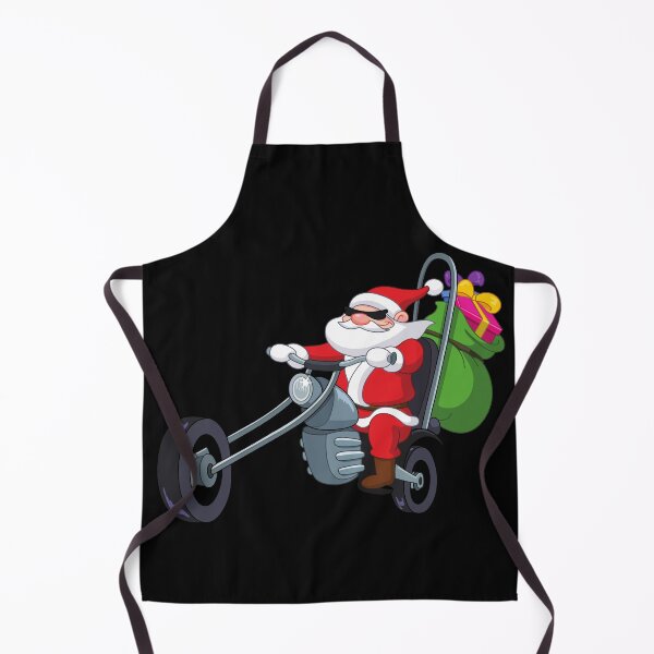Item preview, Funny Biker Santa Claus Merry Christmas Cartoon Gift designed and sold by GBDesigner.