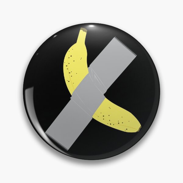 Artikel-Vorschau von Artsy Taped Banana (schwarzer Hintergrund), designt und verkauft von ibyrd-7.