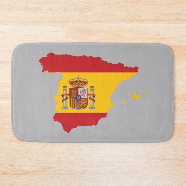 Item preview, Flag Map of Spain, Spanish Country Map Outline with National Flag Inside designed and sold by mashmosh.