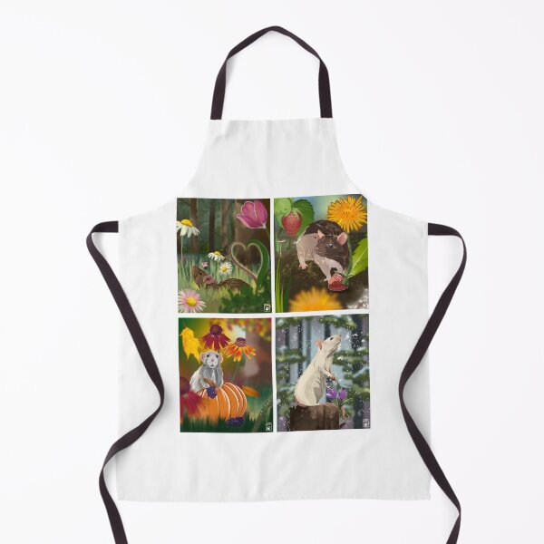 Item preview, Rat Portraits Four Seasons designed and sold by curlyowlbear.