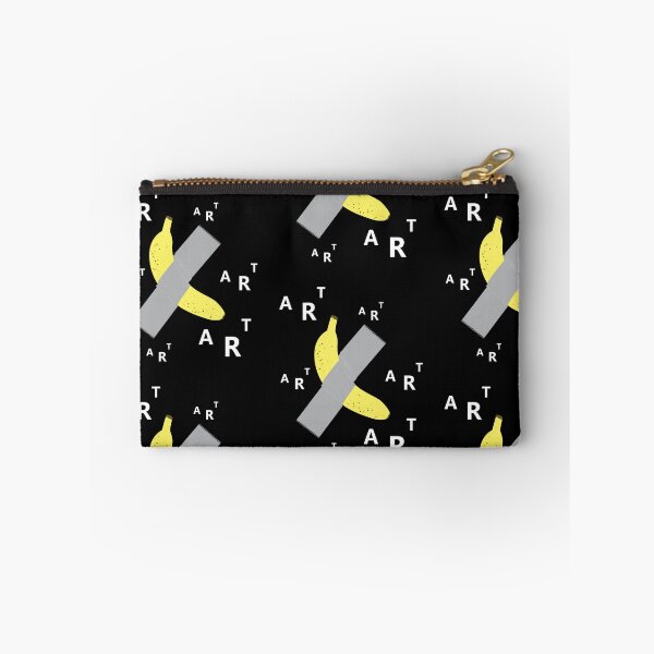 Item preview, Artsy taped Banana (whithe text black background) designed and sold by ibyrd-7.