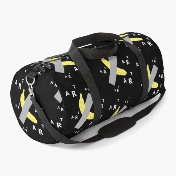 Item preview, Artsy taped Banana (whithe text black background) designed and sold by ibyrd-7.