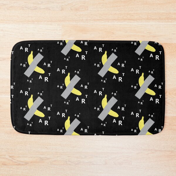 Item preview, Artsy taped Banana (whithe text black background) designed and sold by ibyrd-7.