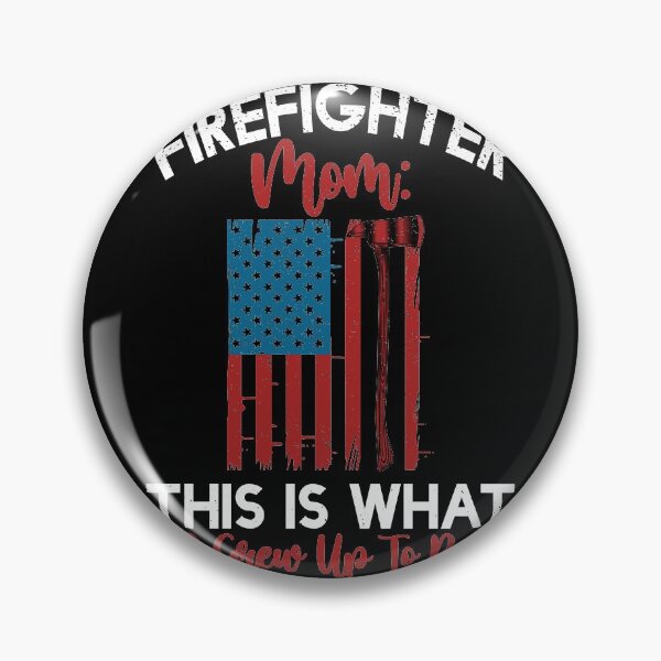 Item preview, Funny Retro Vintage Firefighter Mom designed and sold by jcorres.